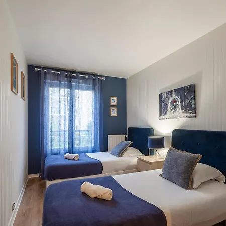 Haussmannian 8 Pers Disneyland Paris 5' - Wifi & Parking *